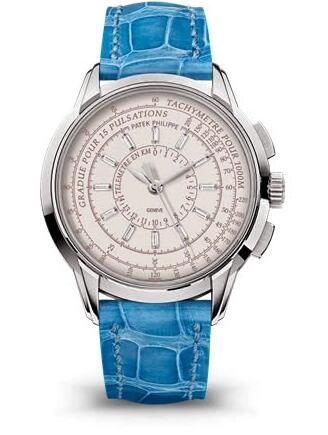 Patek Philippe Multi-Scale Chronograph 4675 White Gold 175th Anniversary 4675G-001 Replica Watch